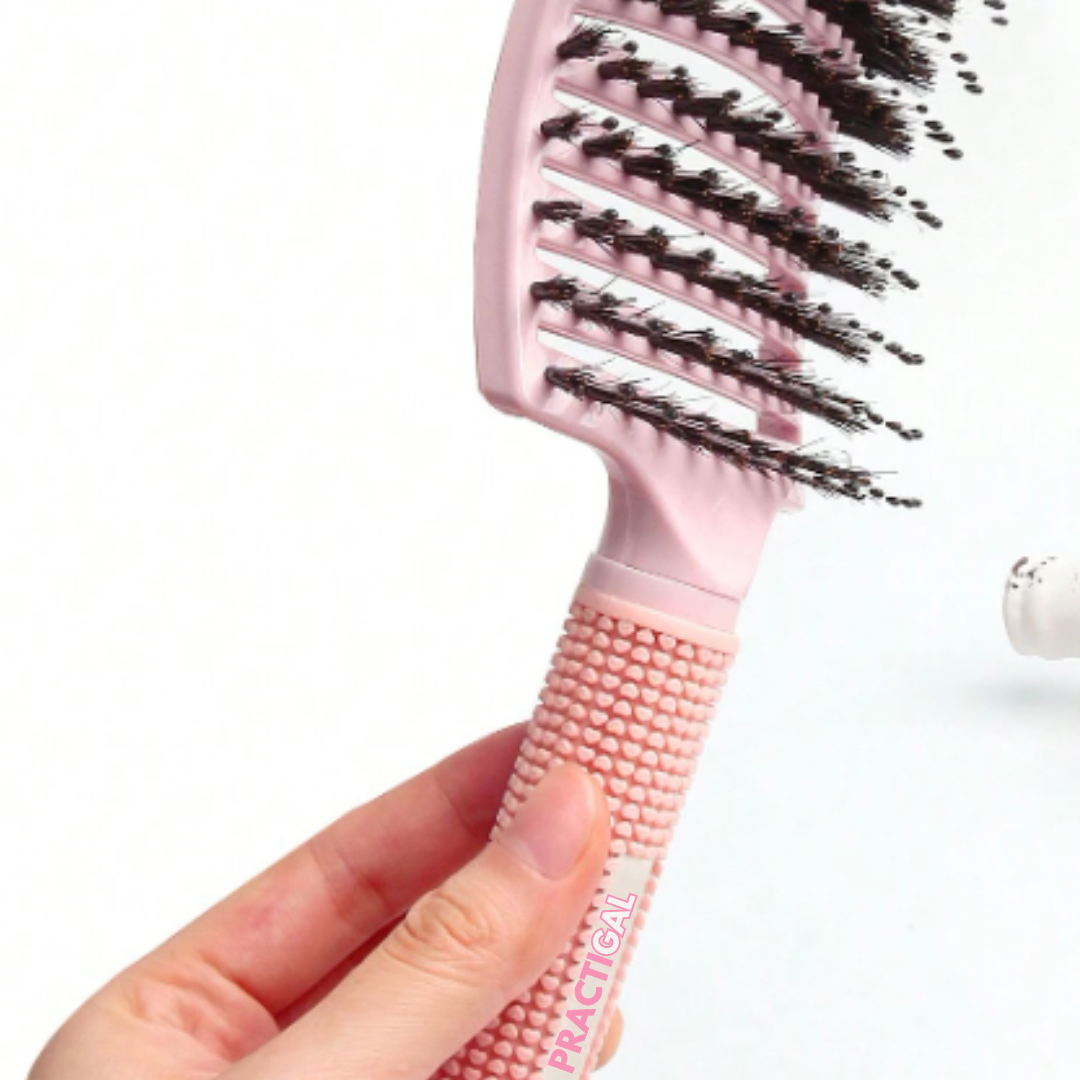 practigal tangle tamer hair brush marshmallow pink