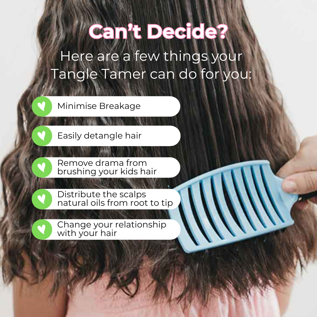 benefits of the tangle tamer hair brush nz