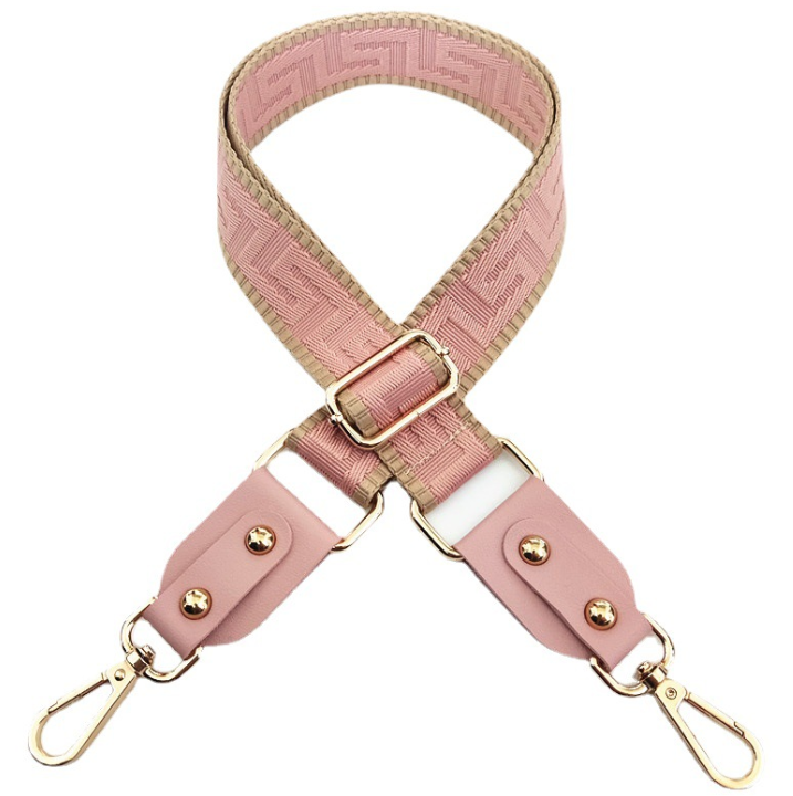 practigal pink bag strap